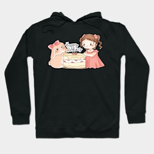 share birthday with bunny | Bunniesmee Hoodie